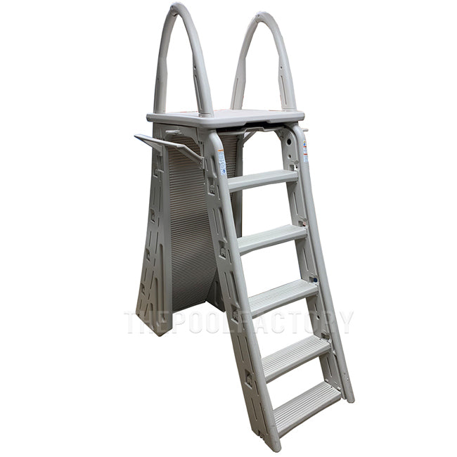 The Vinyl Works In Step Ladder and Protective Ladder Mat for Above