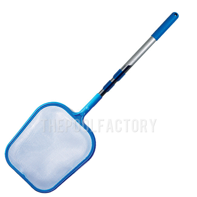 Leaf Net Skimmer with 4' Telescopic Pole – The Pool Factory
