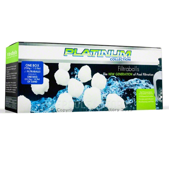 Platinum Filtra Pool for 700g The Factory Sand Balls Filters –