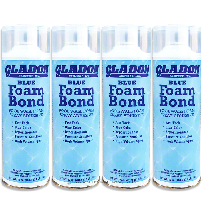 Gladon Foam Bond Spray Adhesive Wall Foam - 3 Pack – The Pool Factory