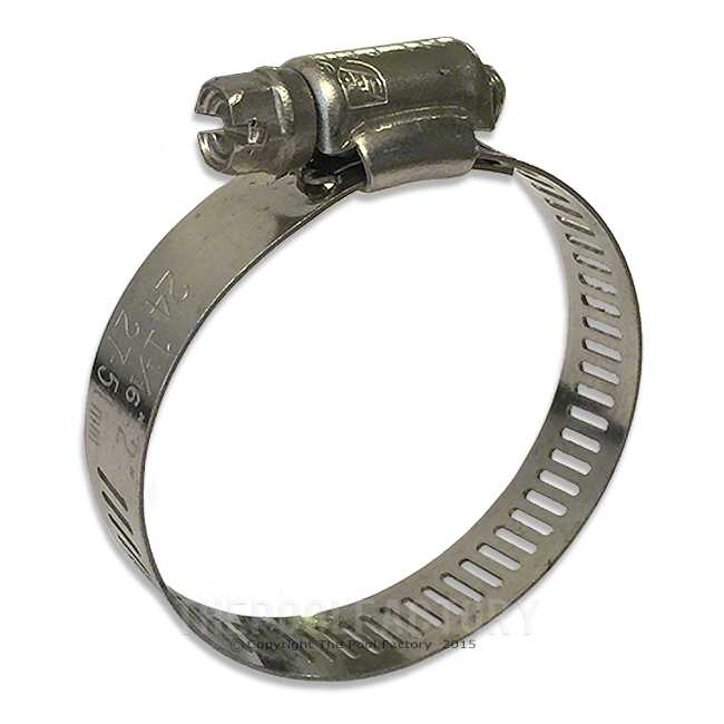 Stainless Steel Clamp for 1 1/4 - 1 1/2 Hose