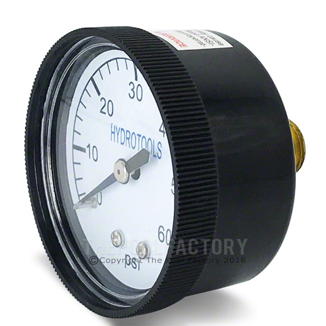 Back Mount Pressure Gauge