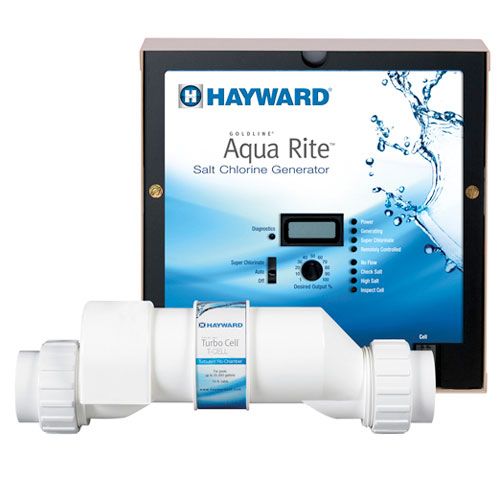 Hayward Aqua Rite Salt Chlorine Generator System - Up To 40K Gallons AQR15